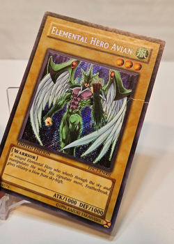 Elemental Hero Avian EHC1-EN001 Secret Rare Limited Edition Promo Yugioh 1983 - Image 4