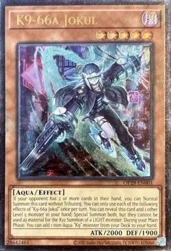 Yu-Gi-Oh! K9-66a Jokul OP29-EN001 Ultimate Rare - Image 1