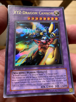 XYZ-Dragon Cannon MFC-052 Magician's Force 1st Edition NM Front, LP Back - Image 1