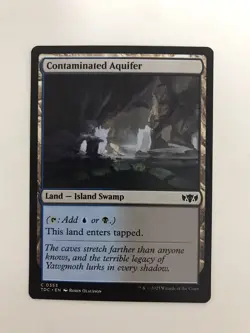 Contaminated Aquifer MTG Magic the Gathering Card NM Near Mint TDC - Image 1