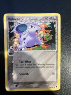 Pokemon TCG - Nidoran F Delta Species 56/101 EX Dragon Frontiers Card - Image 1