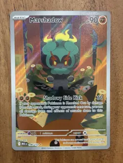 Pokemon TCG Marshadow Mega Evolution 146/132 Illustration Rare NM Card - Image 1