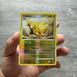 Pokemon TCG Shinx SH12 Arceus Reverse Holo Shiny Holo Rare English Card MP - Image 5