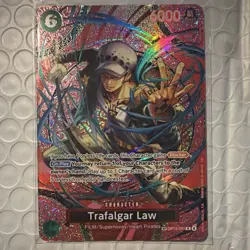 Trafalgar Law (SP) OP13-031 One Piece Card Game Alternate Art Foil 6000 - Image 3