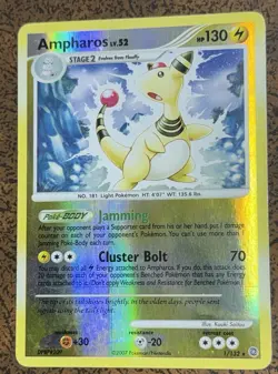 Ampharos 1/32 Secret Wonders Rare Reverse Holo Pokemon Card - Image 1