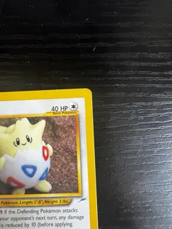 Pokemon Togepi 56/105 Neo Destiny Uncommon Regular Unlimited Card English 2000 - Image 5
