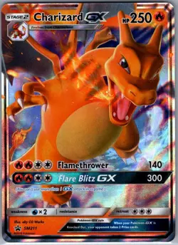 Charizard GX 9/68 Hidden Fates - Pokemon Card - NM - Image 1