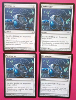 Magic the Gathering MTG Mirrodin WELDING JAR X 4 NM C 2003 NICE! - Image 1