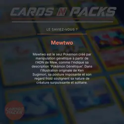 Carte Pokemon Mewtwo 10/102 Holo Set de base Edition 1 PSA 8 ✨ - Image 4