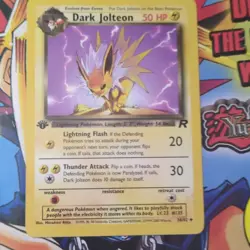 Wizards of the Coast Pokemon Dark Jolteon 38/82 Team Rocket Unlimited - Image 1