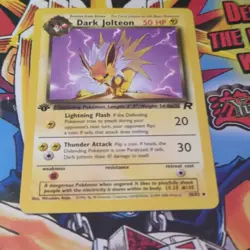 Wizards of the Coast Pokemon Dark Jolteon 38/82 Team Rocket Unlimited - Image 2