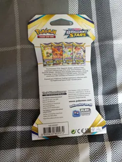 Pokemon Brilliant Stars Sleeved Booster Pack - Brand New & Factory Sealed - Image 2