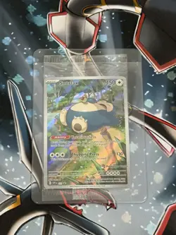 Pokemon 151 Snorlax SVP 051 Pokemon Center Stamped S&V Black Star Promo SEALED - Image 1