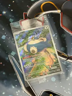 Pokemon 151 Snorlax SVP 051 Pokemon Center Stamped S&V Black Star Promo SEALED - Image 2