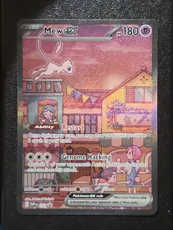 Pokemon TCG Mew EX 053 Holo Black Star Promo Scarlet & Violet 151 - Image 1