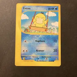 Enton 104/147 EXC-NM Aquapolis 2003 Deutsch Pokemon - Image 1