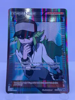N (Full Art Supporter) 101/101 - Pokemon Noble Victories - Moderately Played - Image 1