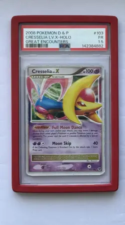 Pokemon TCG Cresselia LV X Ultra Rare Holo 103/106 GREAT ENCOUNTERS PSA 1.5 - Image 1