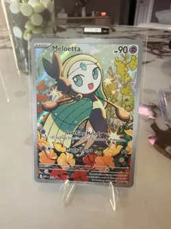 Pokemon Meloetta Me: Mega Evolution Promo 026 Holo Full Art Basic 90 HP - Image 1