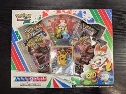 Pokemon TCG English Sword and Shield Figure Collection Box New/Sealed - Image 1