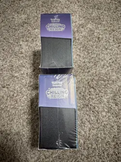 Pokemon Center Exclusive Chilling Reign Elite Trainer Box ETB Set of 2 - Image 3
