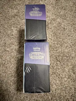 Pokemon Center Exclusive Chilling Reign Elite Trainer Box ETB Set of 2 - Image 4