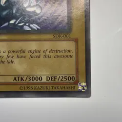 Yu-Gi-Oh! TCG Blue-Eyes White Dragon SDK-001 Ultra Rare Holo - Image 3