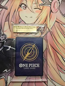 BGS 10 Stussy OP13-110 SR Alt Art One Piece Carrying on His Will Peach Momoko - Image 2