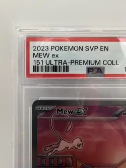 Mew ex SVP 053 151 UPC Promo PSA 9 Mint Graded Pokemon TCG Card - Image 2