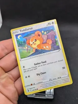 ERROR 122/189 Teddiursa Pokemon Astral Radiance Crimp ERROR CARD - Image 2