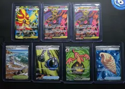 POKEMON CHAOS RISING CARD LOT (SIR,FULL ARTS , EX) + Modern Evolution Card Lot - Image 4