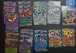 POKEMON CHAOS RISING CARD LOT (SIR,FULL ARTS , EX) + Modern Evolution Card Lot - Image 5