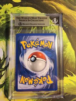 Pokemon TCG Brock's Zubat Gym Heroes 74/132 Unlimited Common BGS 9.5 Pop 2 - Image 2