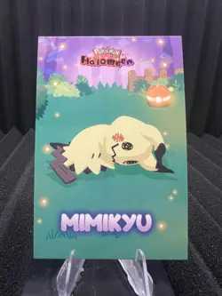 Sleeping Mimikyu - Cracked Ice Holo - Halloween Card Database 2025 - Pokemon - Image 1