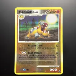 2008 Pokemon Diamond & Pearl Majestic Dawn Hippowdon Reverse Holo #21/100 - Image 1