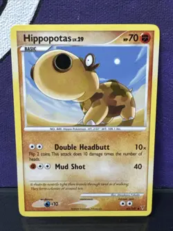 Hippopotas Supreme Victors Pokemon TCG 61/147 Platinum Uncommon - Image 1
