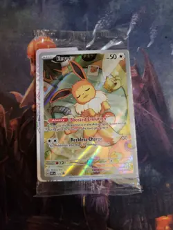 Eevee 173 Black Star Promo Pokemon Prismatic Evolutions Factory Sealed - Image 1