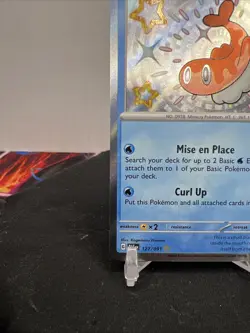 Pokemon TCg Tatsugiri 127/091 Paldean Fates Shiny Holo NM - Image 3