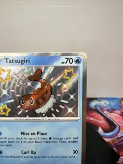 Pokemon TCg Tatsugiri 127/091 Paldean Fates Shiny Holo NM - Image 5