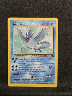 Vintage Pokemon TCG - Fossil - Unlimited Articuno 17/62 Regular: NM - Image 1