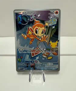 Pokemon TCG Chimchar Promo Holo MEP EN 041 - Image 1