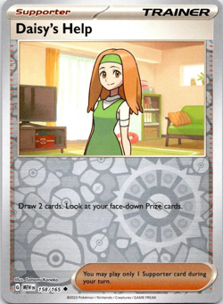Daisy's Help 158/165 Uncommon 151 Pokemon Reverse Holo M/NM - Image 1