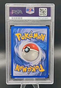 2003 Pokemon PSA 8 NM-MT Poochyena 64/109 EX Ruby & Sapphire Reverse Holo Foil - Image 2