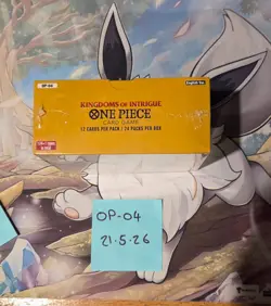 Bandai One Piece TCG: Kingdoms of Intrigue Booster Box (OP-04) 810059781993 - Image 3