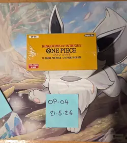 Bandai One Piece TCG: Kingdoms of Intrigue Booster Box (OP-04) 810059781993 - Image 4