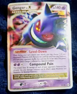 Pokemon GENGAR TCG LV.X Platinum Arceus Holo Ultra Rare Card 97/99 2009 NEW - Image 4