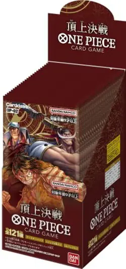 BANDAI ONE PIECE Card Game Summit Battle [OP-02] (BOX) JP - Image 1