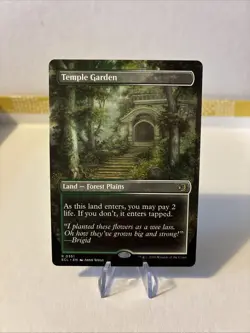 Magic The Gathering Temple Garden R 0351 Lorywn Eclipsed Borderless - Image 1
