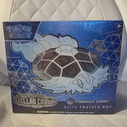 Stellar Crown Pokemon Center Elite Trainer Box / Minor Damage - Image 1