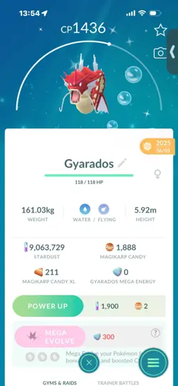 Pokemon Go Shiny Gyarados - Image 1